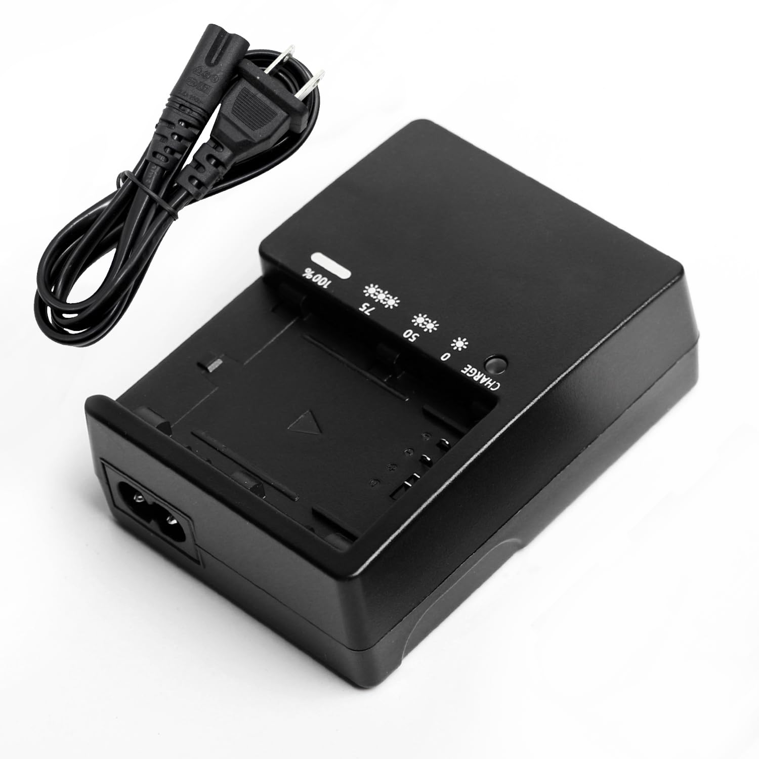 LP-E6 Charger for LC-E6 LC-E6E LC-E6N LP-E6NH Battery Compatible with Canon EOS R5 R6 6D 7D 5D 5DS 5DS R 60D 60DA 70D 80D 5D Mark III 90D Mark II Cameras Power Supply