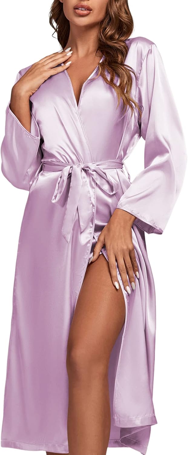 OPOIPIN Women's 3 Piece Pajama Set Sexy Cami Top and Shorts with Robe Sleepwear Loungewear Set