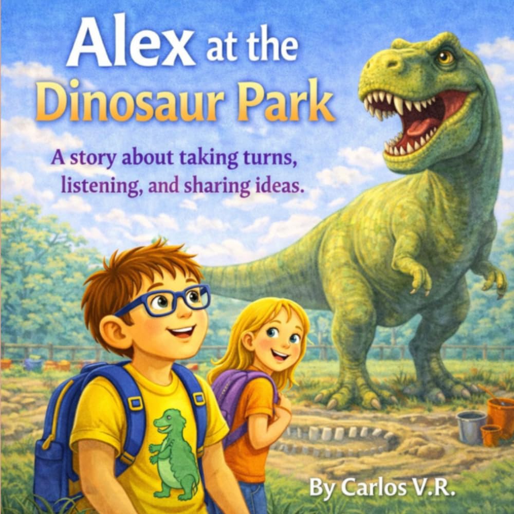Alex at the Dinosaur Park: A story about taking turns, listening, and sharing ideas.