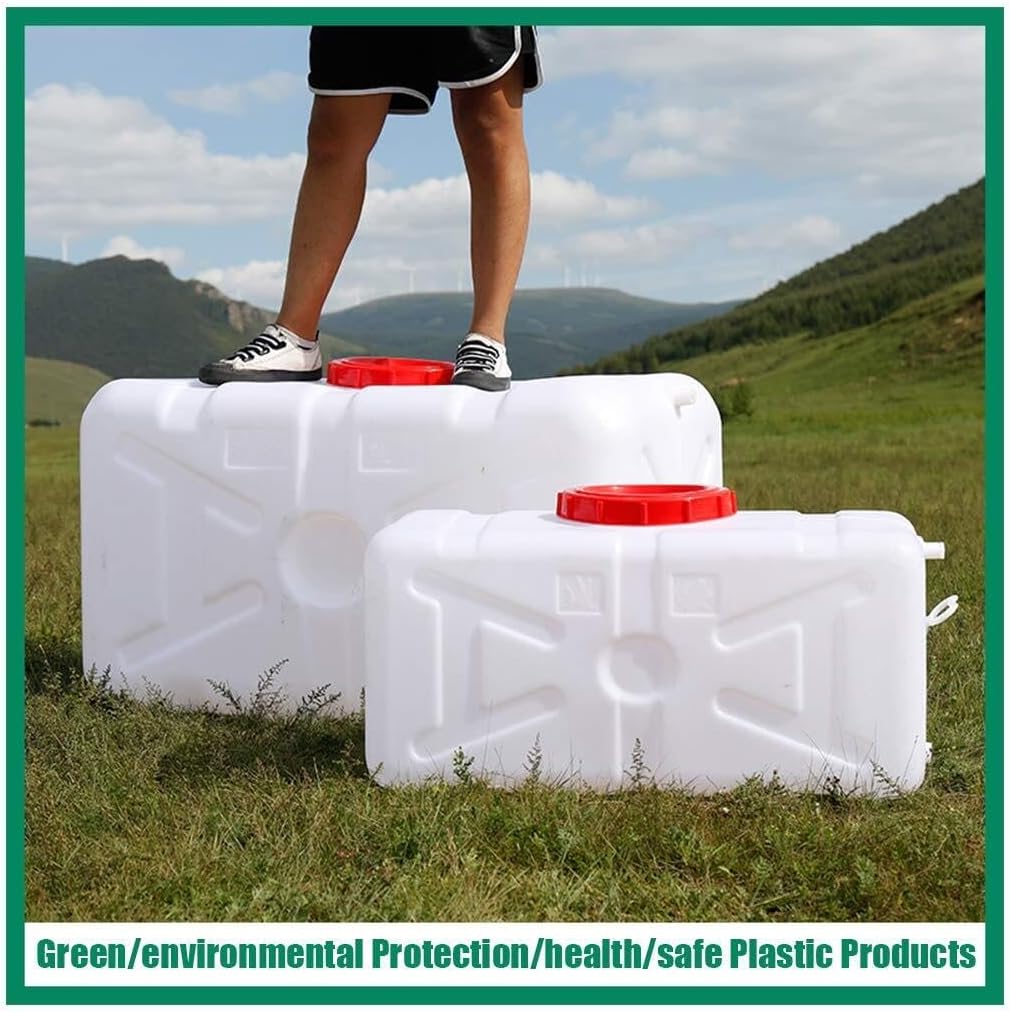 Premium Food Grade Portable Water Tank - 5 Gallon Jug with Faucet for Camping, Hiking, Emergency Preparedness, Outdoor Adventures, Travel & Recreational Use
