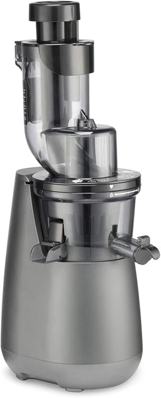 Exprimidor lento CSJ-300 Easy Clean, negro y gris