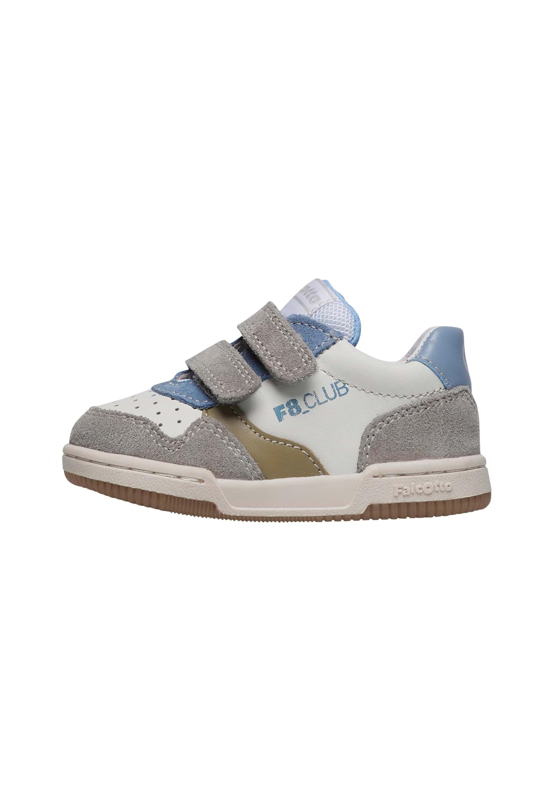 Falcotto Bounce VL., Boys and Girls Crib Shoe, Bianco.,