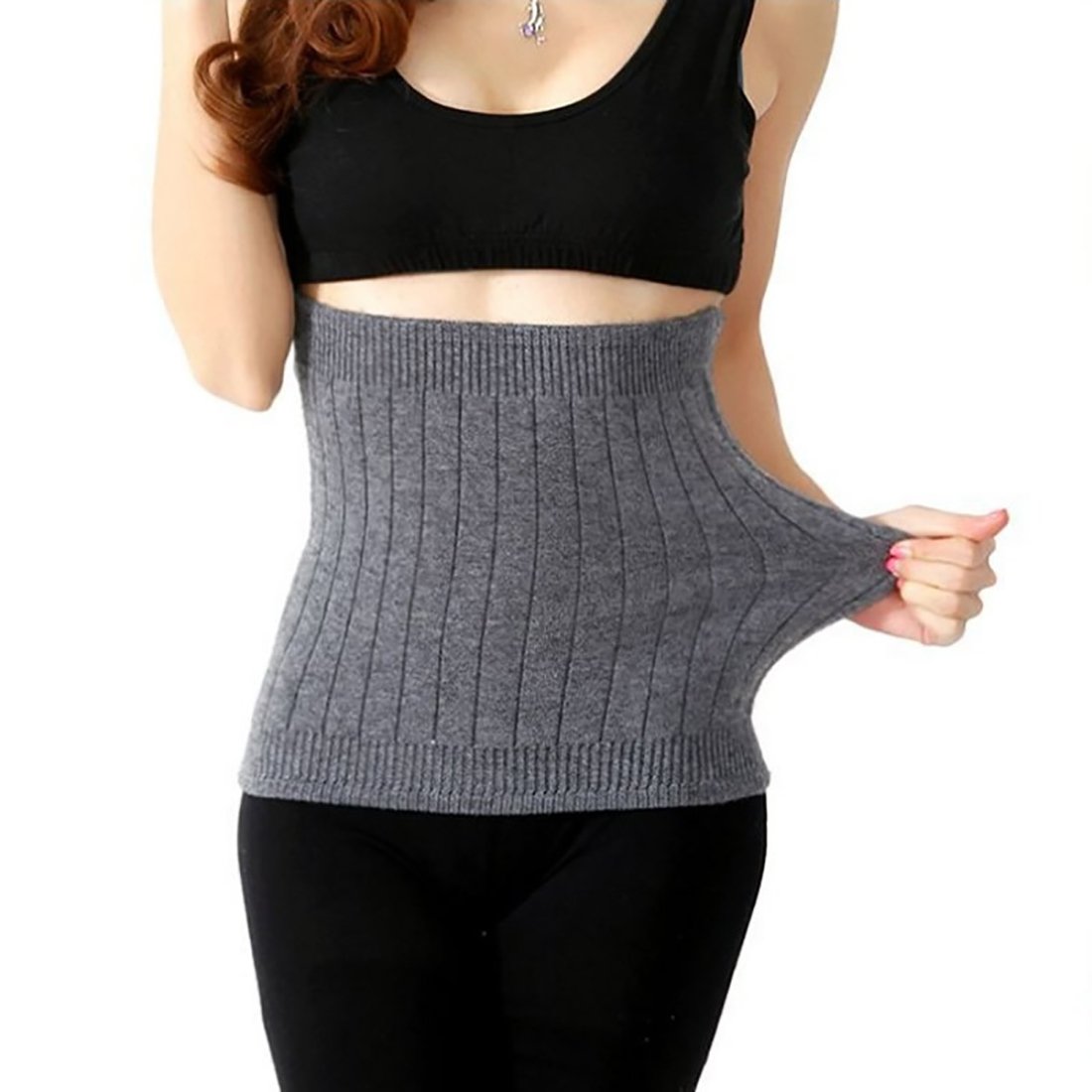 Warm Cashmere Waistband Abdominal Protector Unisex Kidney Stomach Binder Waist Support Protector Belt