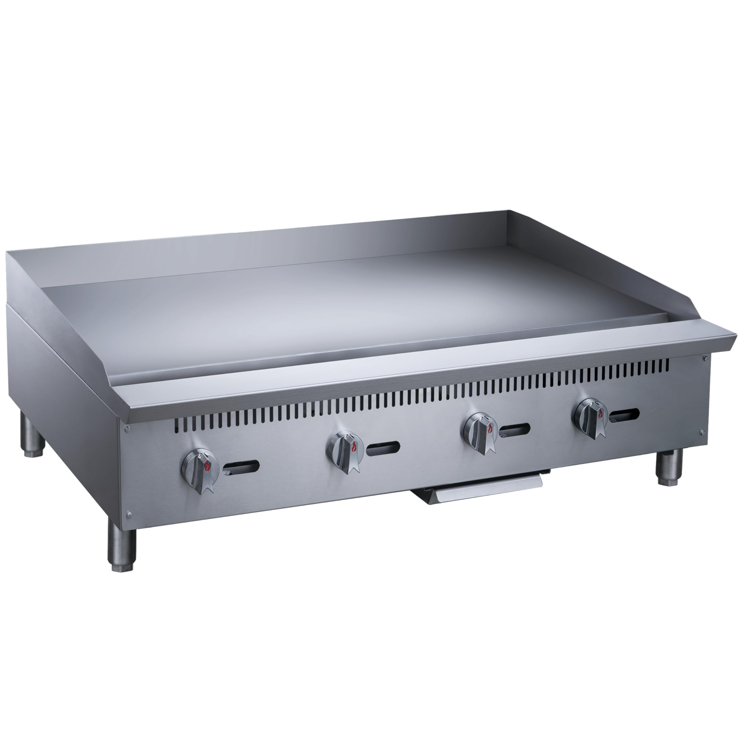 FSE 373-DCGMA48 48-Inch Gas Griddle, Countertop, 4 Burners (120,000 BTU/H), 1