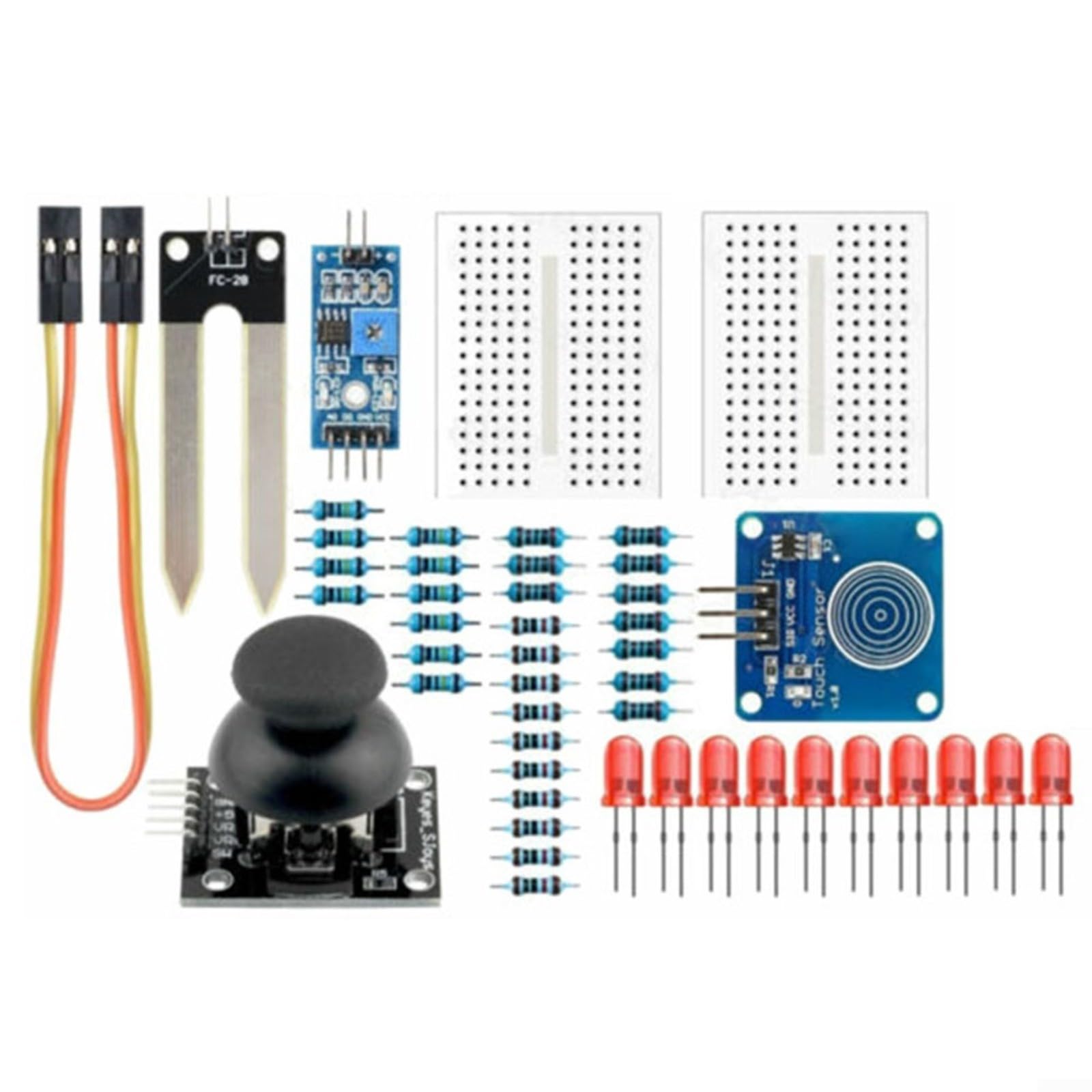 85 pièces pour Arduino pour Nano V3.0 pour Mega 2560 328 Composants électroniques pour kit de démarrage avec capteurs Modules Écran d'affichage