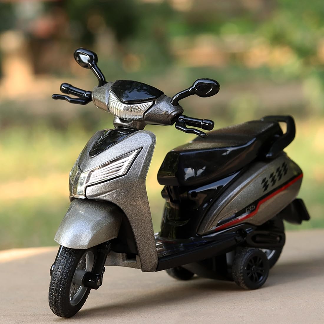 Funky Deal Mini Bestiva Scooty Toy with Rotating Handle & Pullback Action | Miniature Scooty Toys for Boys, Girls and Kids (Multicolor) (B0D6G5931J) Amazon Price History, Amazon Price Tracker