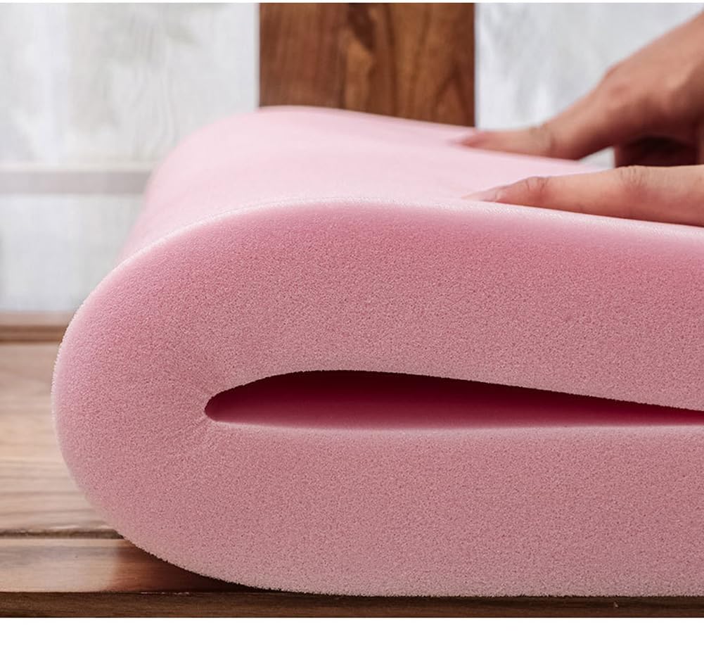 Cuscino spesso per sedia in schiuma ad alta densità, 55 x 55 x 8 cm, comodi cuscini quadrati per uso interno/esterno, ideale per finestre a bovindo, disponibile in opzioni di spessore 3/5/8 cm