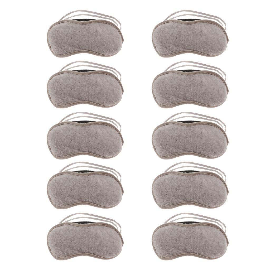 ECOMISTIQ® 10Pcs Soft Sleep Mask Adjustable Strap Eye Blindfold for Puffy Eyes| Other Pet Supplies|Pet Supplies-image-46