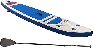 Boat Yacht Series 2.9M Stand Up Inflatable Paddle Board Set With Hand Pump Repair Kit Portable Foldable Extra Wide Thick Nonslip For Adult