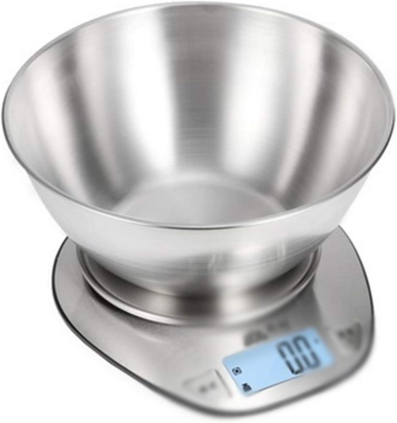 JSEIAJB Digital Scales LCD Cooking Tool Stainless Steel Electronic Weight Scale Food Balance Cuisine Precision Kitchen Scales with Bowl