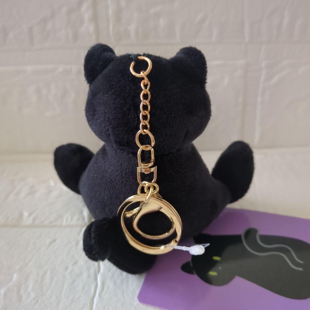 Amazon.co.jp: 黒猫ろんと暮らしたら キーホルダー ぬいぐるみ