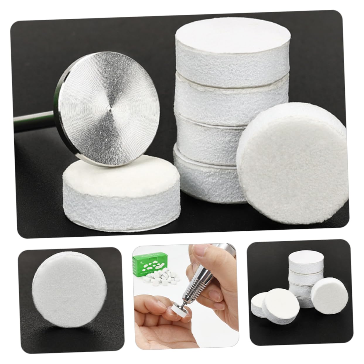 TOVINANNA 50Pcs Manicure Grinding Slices Sandpaper Disc Pads for Dead Skin Removal Polishing Tools for Nail Trimming and Exfoliating Durable Accessories