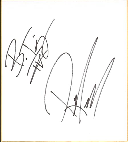 Rocky Romero Black Tiger IV Signed Shikishi BAS COA NJPW New Japan Pro Wrestling - Autographed Wrestling Cards Rocky Romero Black Tiger IV Signed Shikishi BAS COA NJPW New Japan Pro Wrestling - Autographed Wrestling Cards