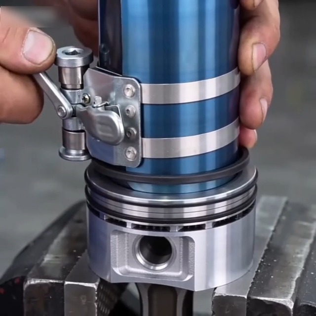 Compresseur De Segments Piston 3"/4" – Outil Réglable Cliquet Pour Moteur Voiture