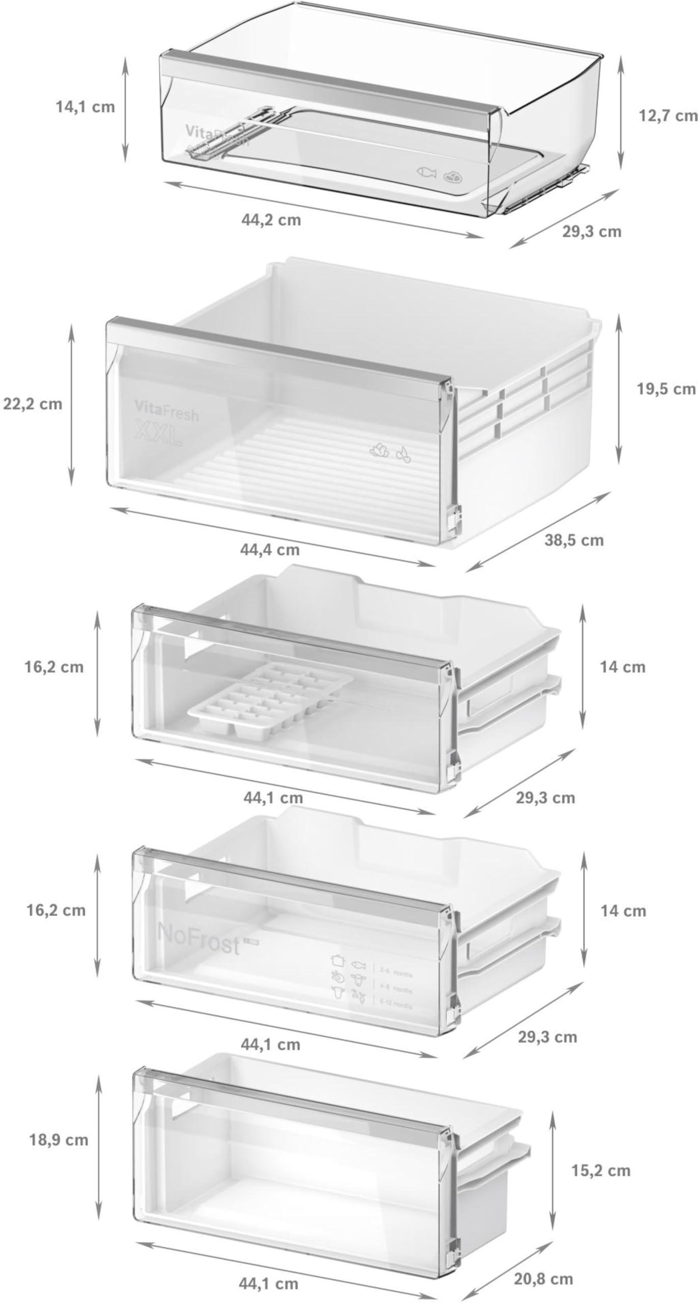 Bosch, Frigorífico combi integrable, Serie 4, NoFrost, KIN96VFD0 | Alimentos frescos y sin escarcha en un diseño que se funde con tu cocina.