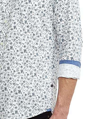 Image of Parx Men's Print Slim Fit Shirt