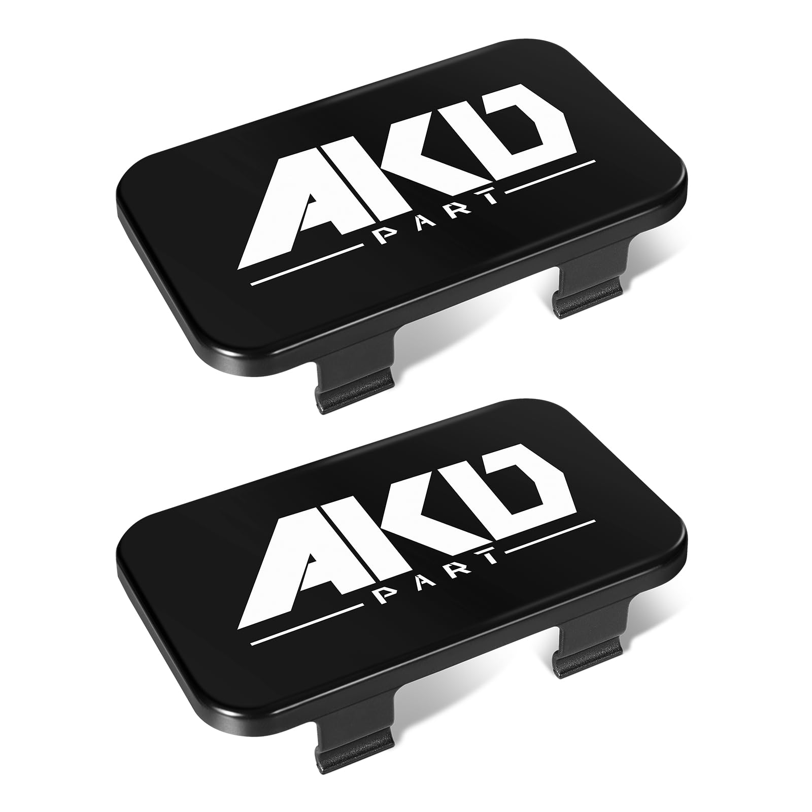 LED Pods Covers 2pcs 3x1.8 Inch LED Pod Lights Black Covers