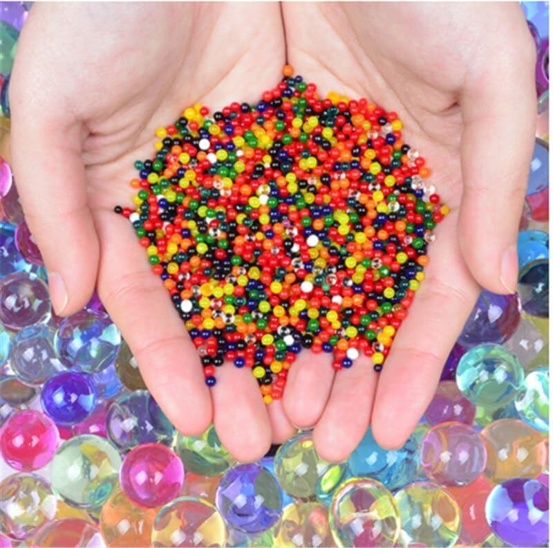 SSKR Crystal Jelly Water Balls Rubber Jelly Beads Growing Orbezz - Pack of 20,000 Pcs