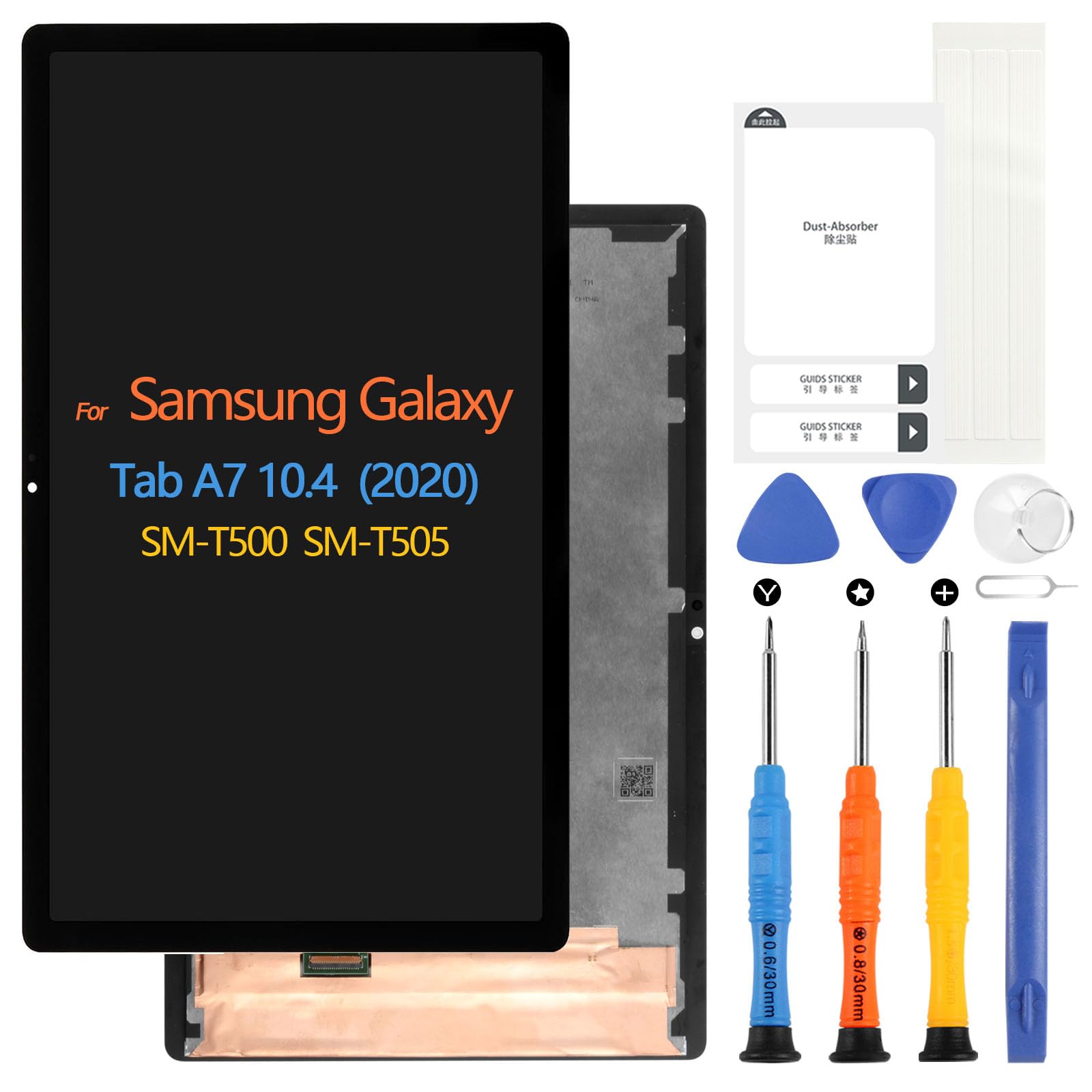 LCD Display für Samsung Galaxy Tab A7 T500 T505 10.4" 2020 Digitazer für SM-T500 SM-T505 Touchscreen Ersatz Assembly mit Werkzeugen