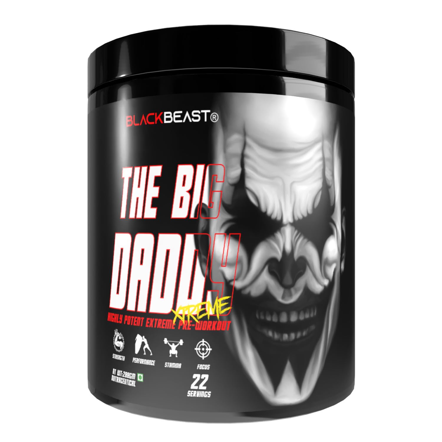 Black Beast The Big Daddy Xtreme Pre workout (22 Servings, Rocket Pop) | 6000mg Citrulline, 4500mg Beta-Alanine, 2000 mg Taurine, Sharp Focus, Strength, Energy and Pump 200g (B0DGF8GKF7) Amazon Price History, Amazon Price Tracker