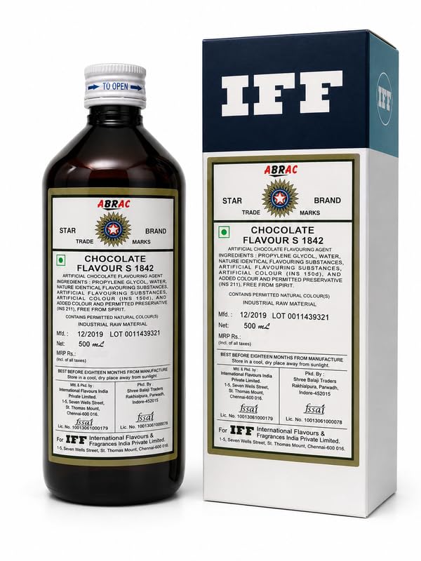 Image of IFF, Chocolate Flavour S 1842, Artificial Flavouring Agent - 500 ML