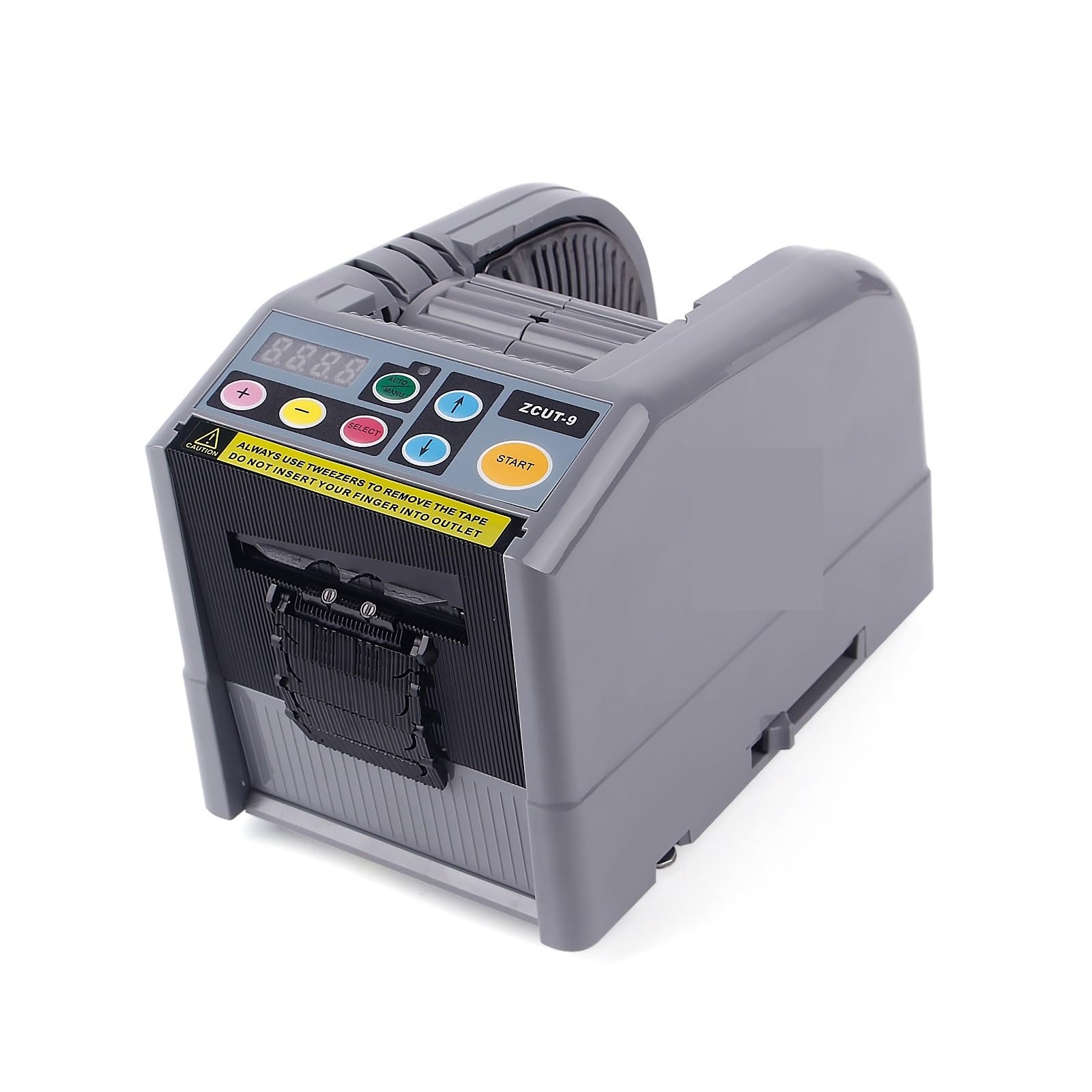 Ribbon Cutter Automatic Tape Cutting Machine, Intellint Electric Tape Dispenser, Multifunction Packing Tool for Various Sizes