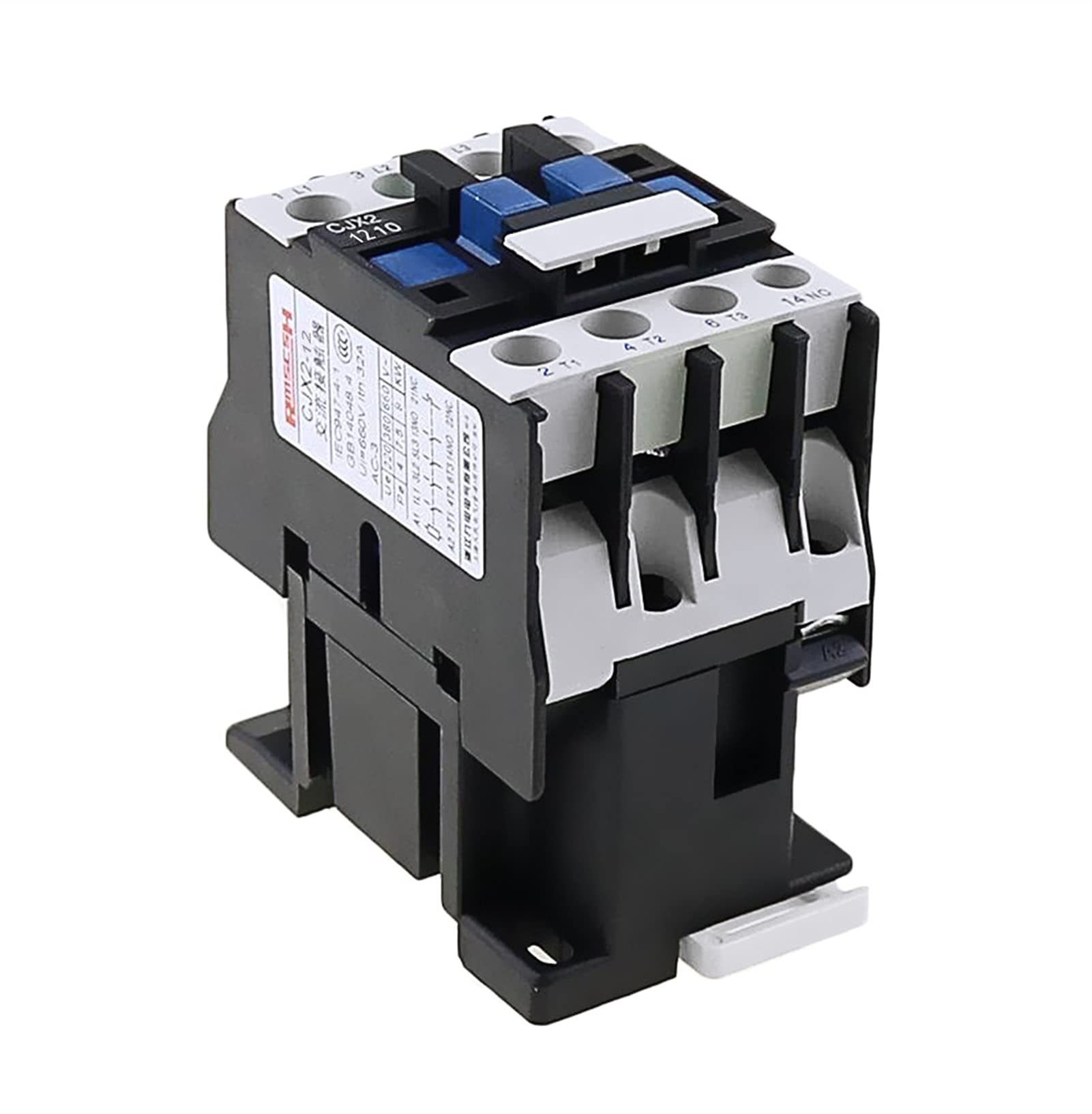 Relé de Arranque electrónico, contactor CJX2-1210, Voltaje CA 25A, LC1-D Opcional, 24V, 36V, 48V, 110V, 220V, 380V, reemplazo relé(Ac220v)
