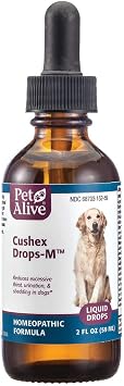 PetAlive Cushex Drops-M for Dogs - Adrenal Support - 4 Fl Oz, 2 Pack