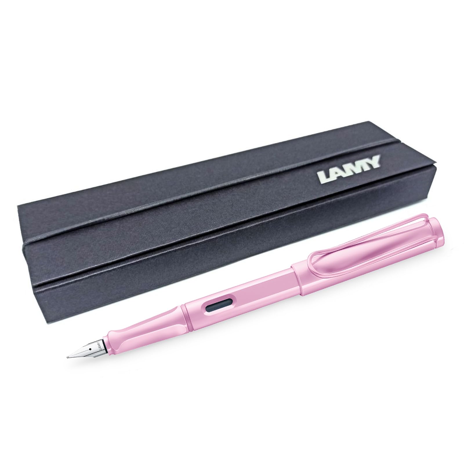 Lamy Safari Roller Personalizzata – Penna A Sfera Ergonomica Con Incisione, Regalo Perfetto (Rosa)
