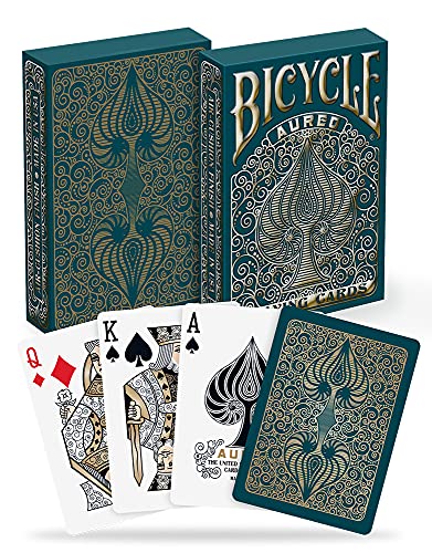 Bicycle Unisex-Erwachsene Aureo Spielkarten, Gold, 1 – Ansicht 4