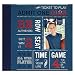 MBI 12x12 Inch Allstars Sports Post Bound Album, Blue (850006)
