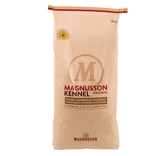MAGNUSSONs Kennel (1 x 14 kg) Comida Seca para Perros Adultos de Todas Las Razas pienso Completo harina…
