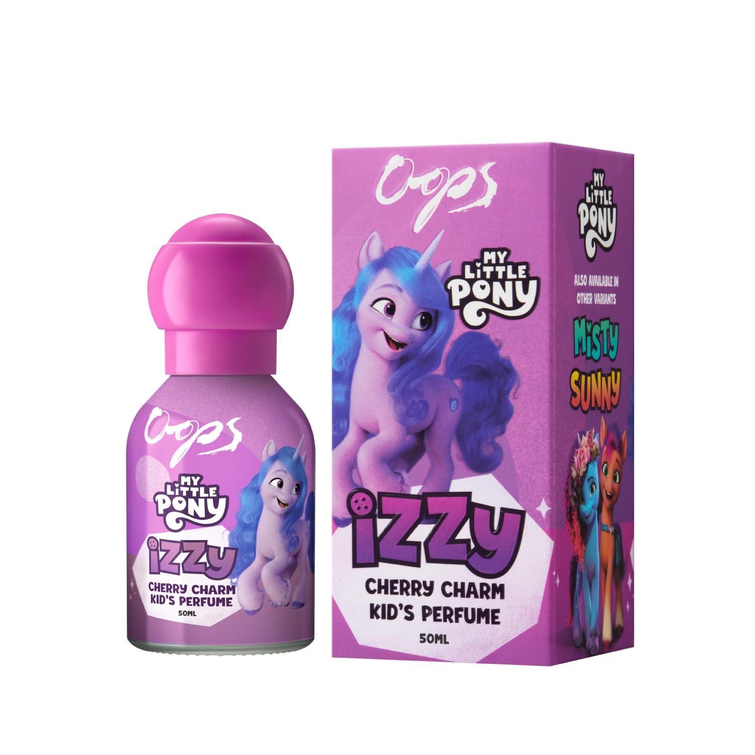 Oops My Little Pony Eau De Parfum 50ml | Izzy's Cherry Charm | Kids Perfume | Long Lasting Scent with Oriental & Spicy Fragrance-image-32