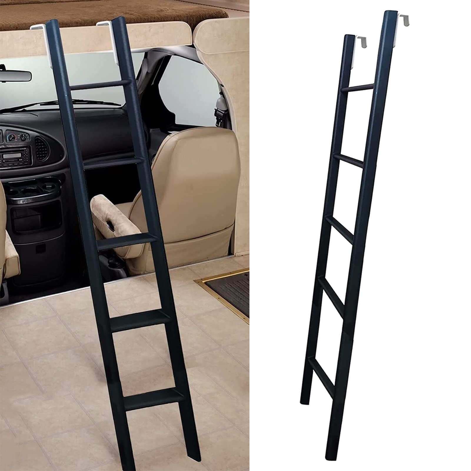 Metal RV Bunk Bed Ladder Replacement - 5 Steps, Adjustable Car Boat ...