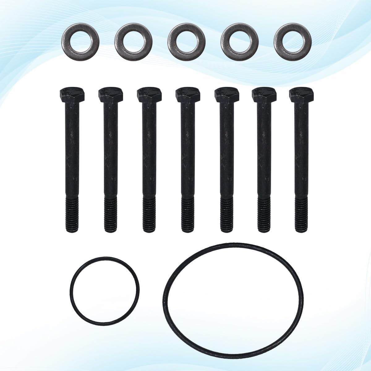 18-3150 Water Pump Impeller Kit with Housing, Replacement for Mercruiser Alpha Bravo Engines, Replaces 46-807151A14