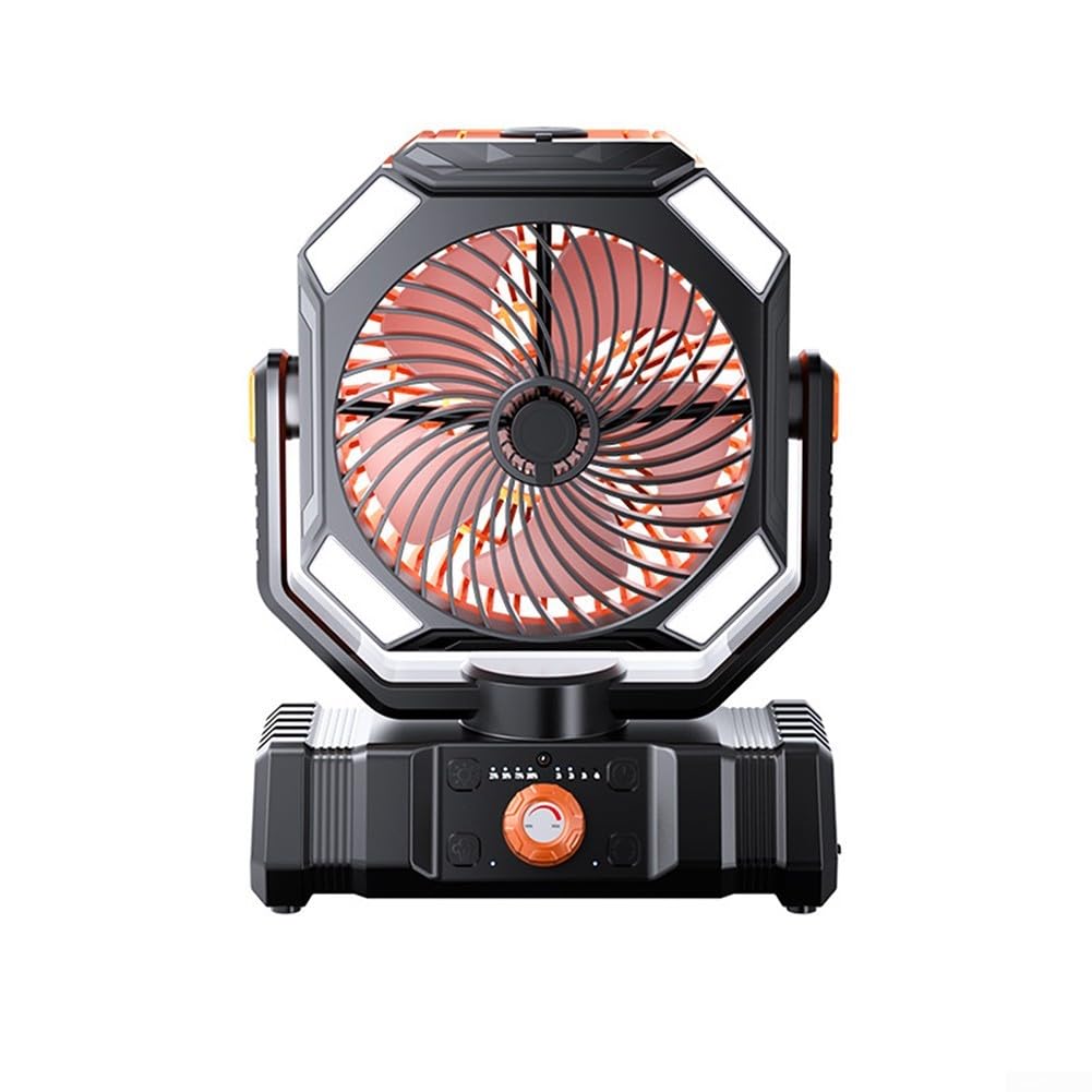 Ventilateur de camping portable contre la chaleur sous la tente