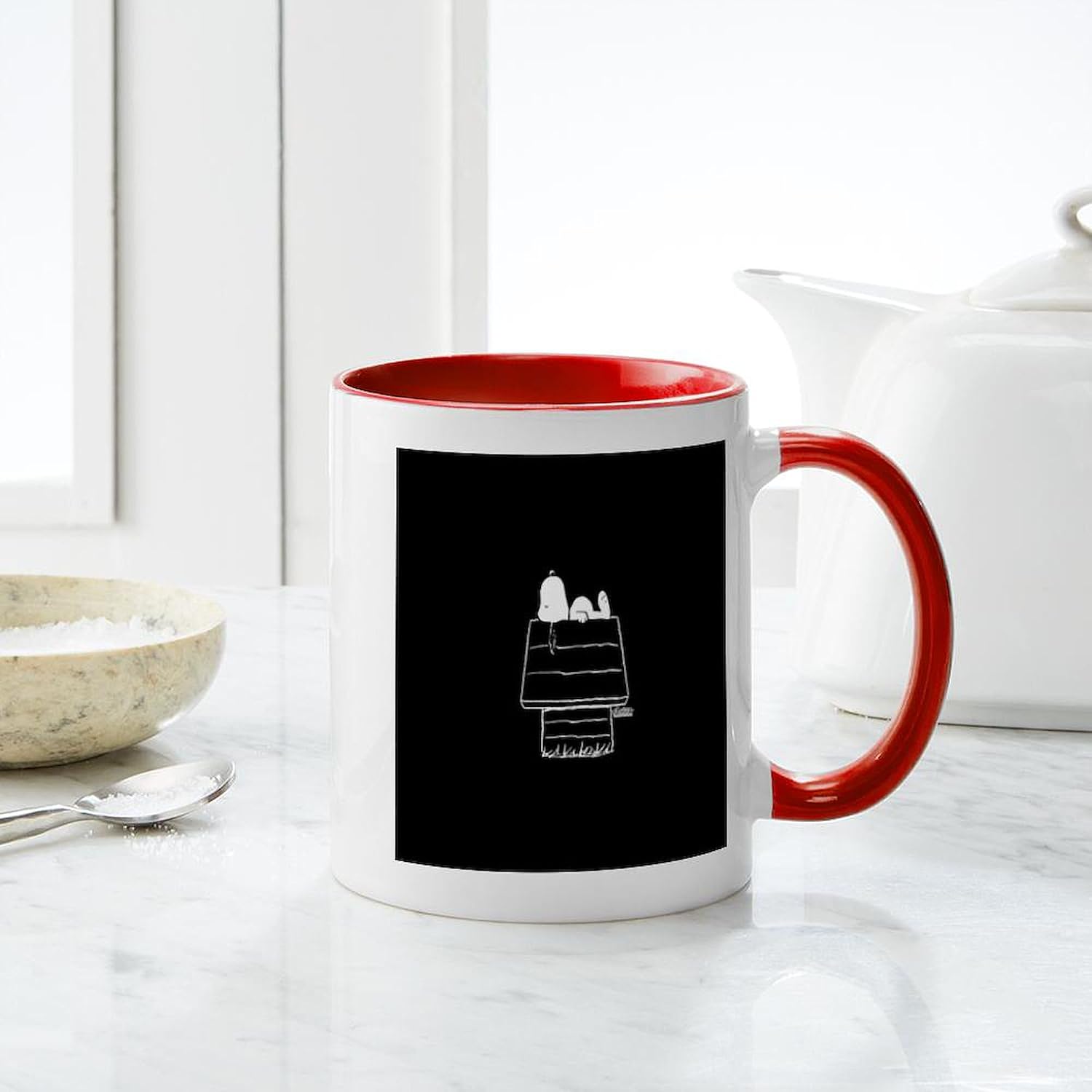 CafePress Peanuts Snoopy 11 oz (325 ml) Ceramic Coffee Mug