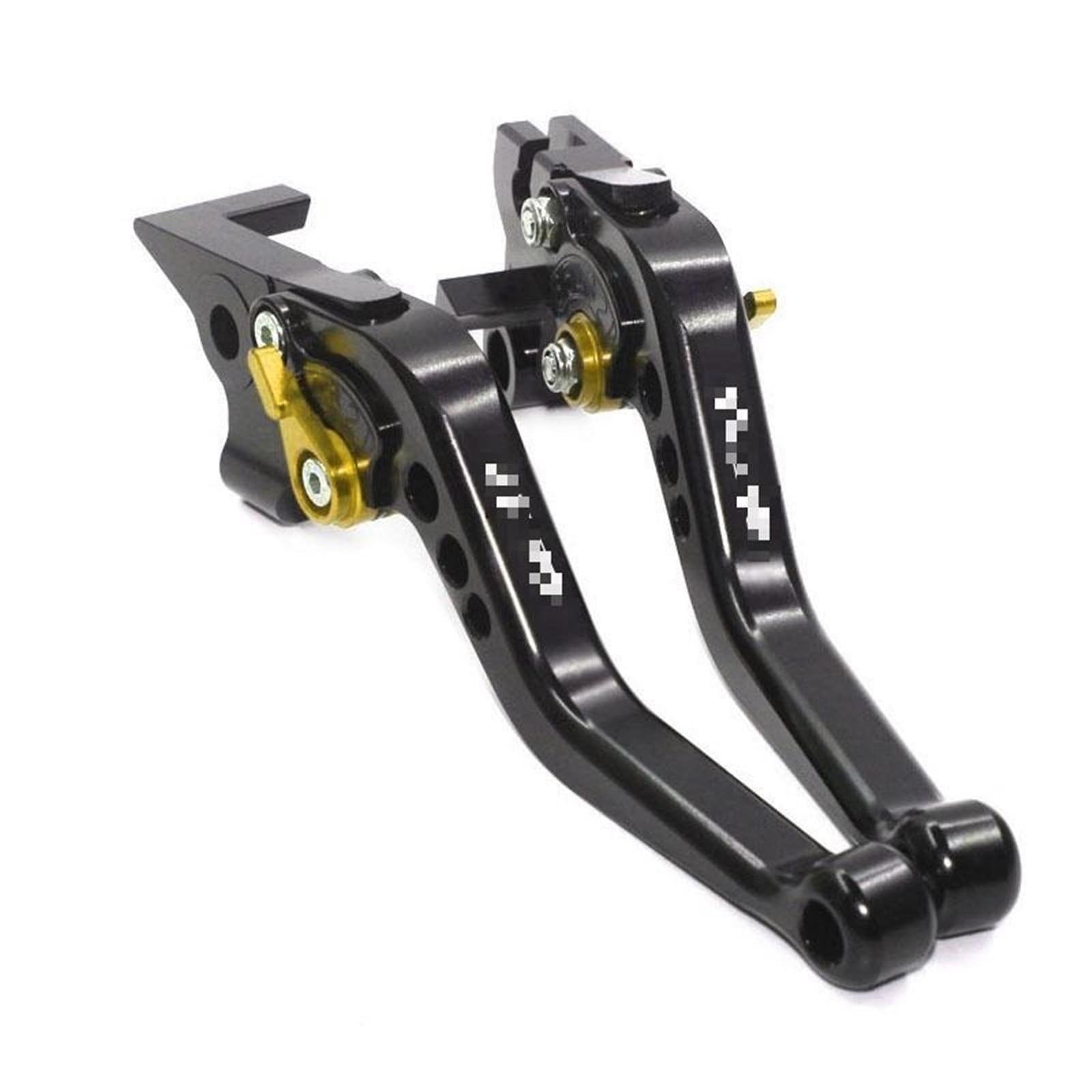 Palancas de freno y embrague para Suzuki GSR750 GSR600 GSR400 negro oro