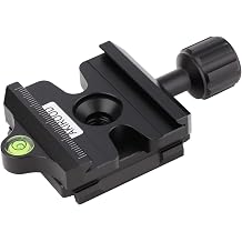 Quick Release QR Clamp Adapter Convertor for Manfrotto RC2 System Conversion to Arca-Swiss Standard Compatible