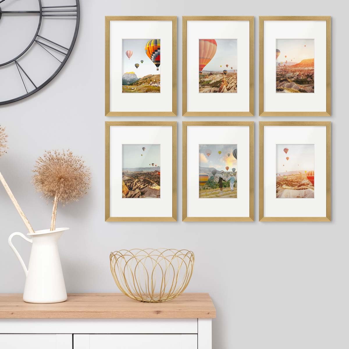 VictoR Bilderrahmen Boho Gold In 21x30 Cm (A4) - Le Produktbild-Vorschau 2