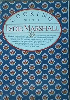 Hardcover Cooking With Lydie Marshall. Book