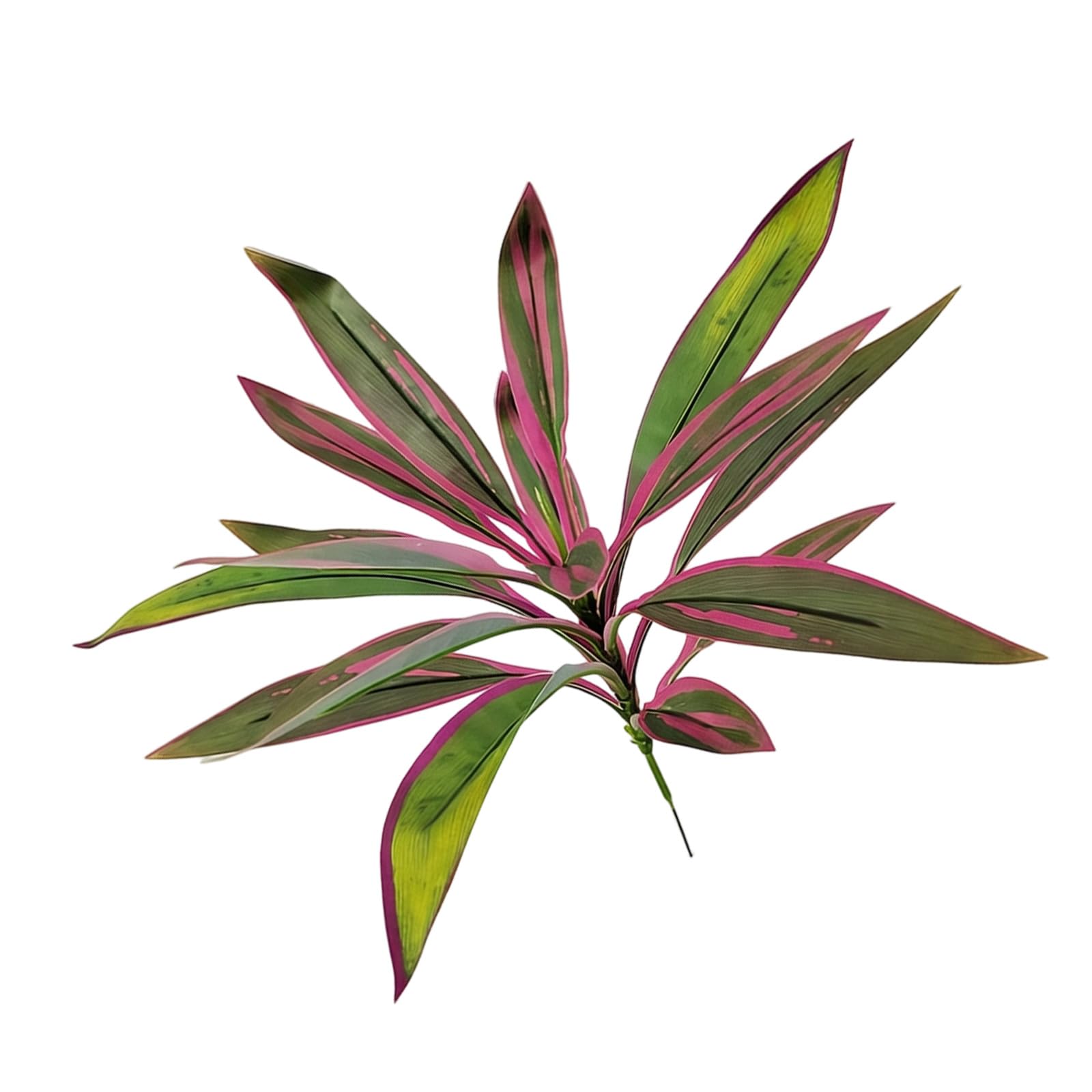 Piceioep Beautiful Artificial Brazilwood Dracaena Tree with Detailed Silk Printed Leaves Without Maintenance Needed Simulation Plant Simulation Brazilwood Dracaena Plant