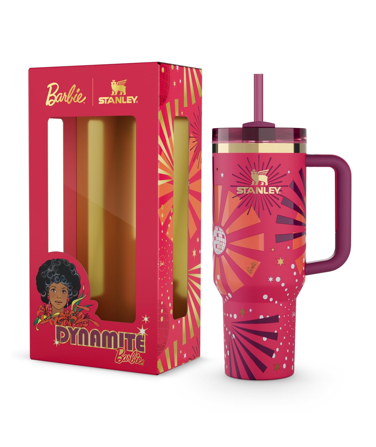 STANLEY x Barbie™ ’80s Dynamite Quencher 40 Oz