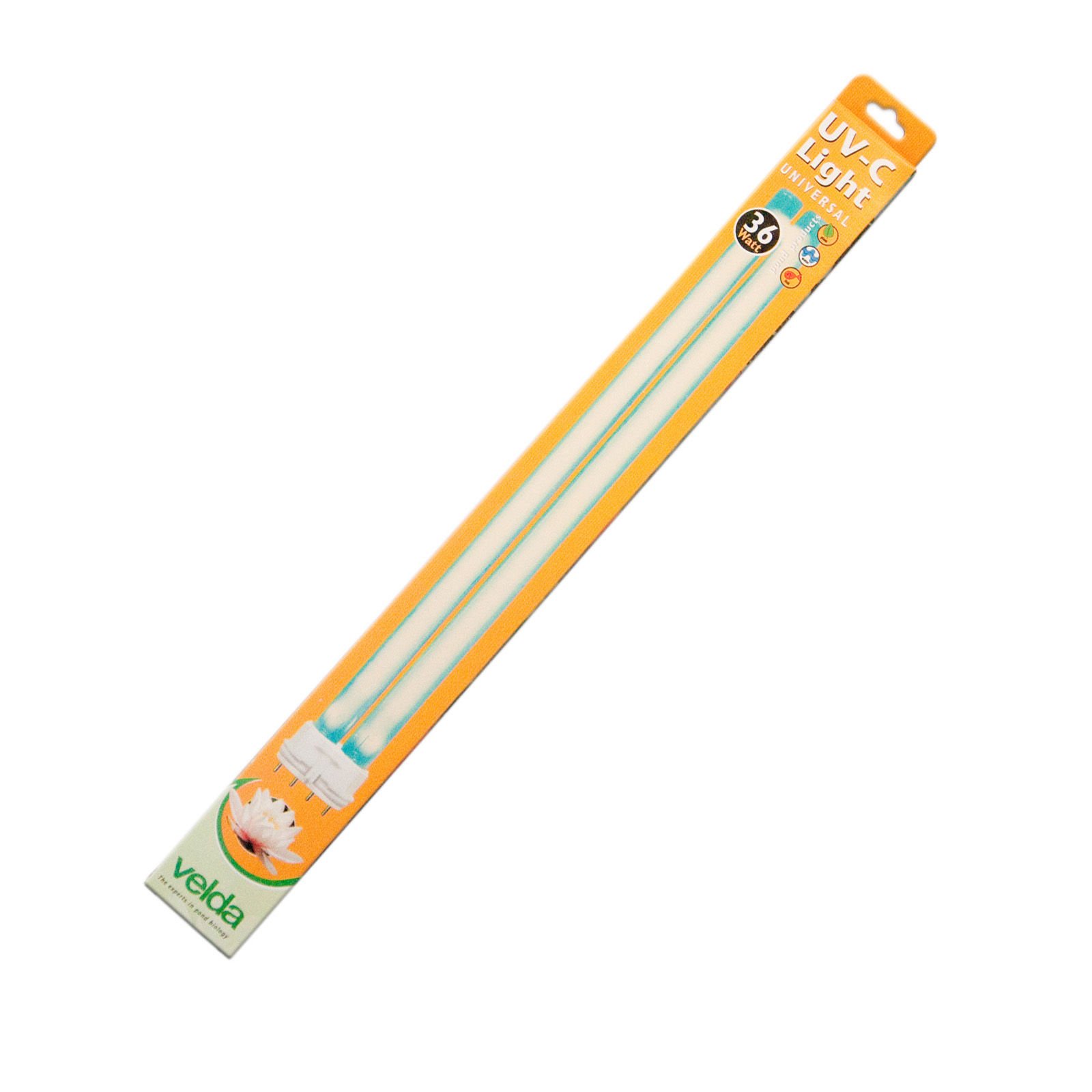 velda UV-C PL Replacement Lamp 36W – UV Bulb for Pond Filter – Kills Floating Algae & Germs – Universal PL Fitting – 8000 Hour Lifespan – Clear Pond Water