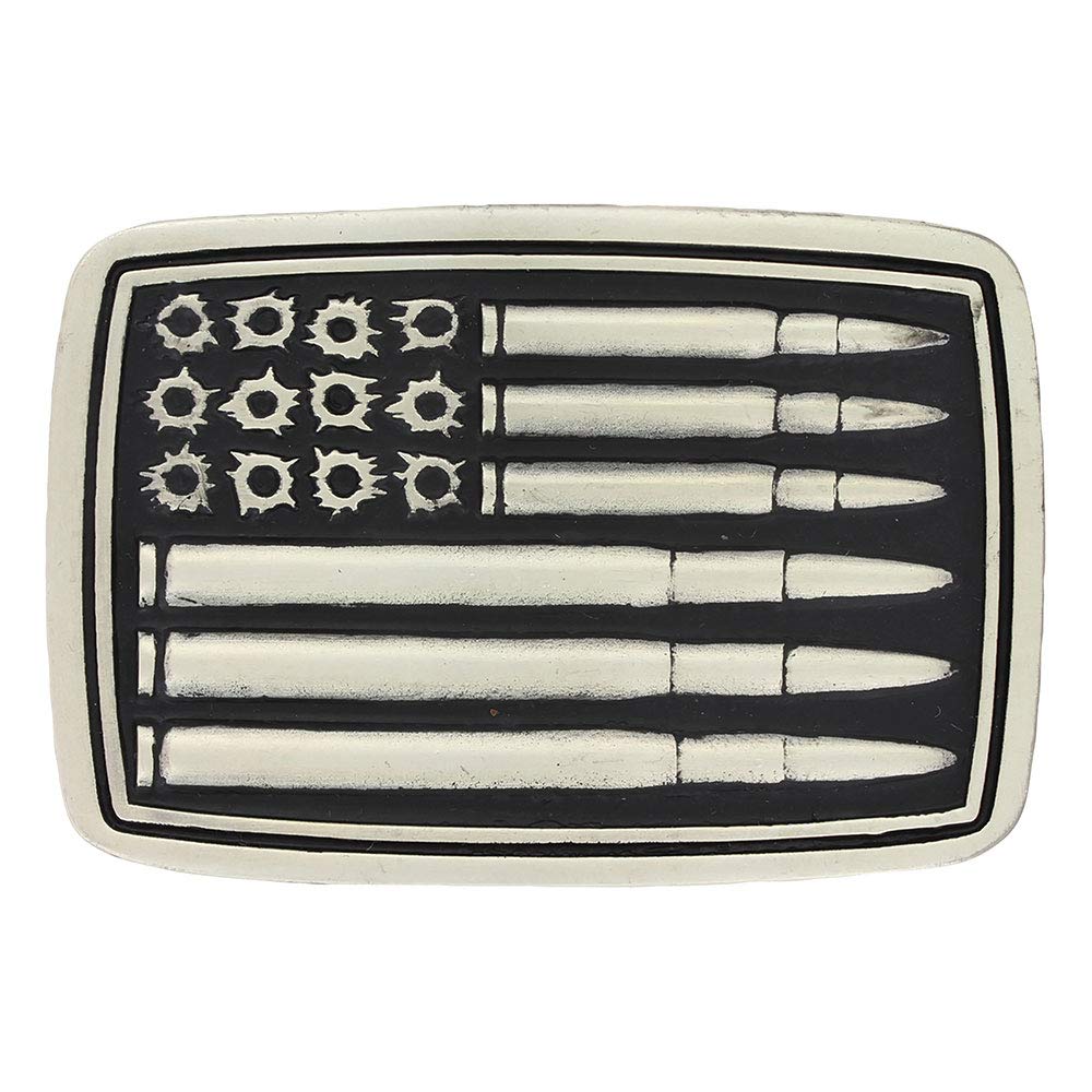 Montana Silversmiths Flag Series Attitude Western Belt Buckle