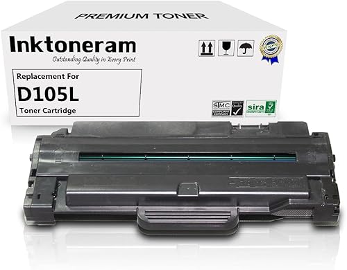 Cartucho de tóner de repuesto compatible para Samsung D105L MLT-D105L MLTD105L ML-1910 ML-1915 ML-2525 ML-2525W ML-2545 ML-2580N SCX-4600 SCX-4623F