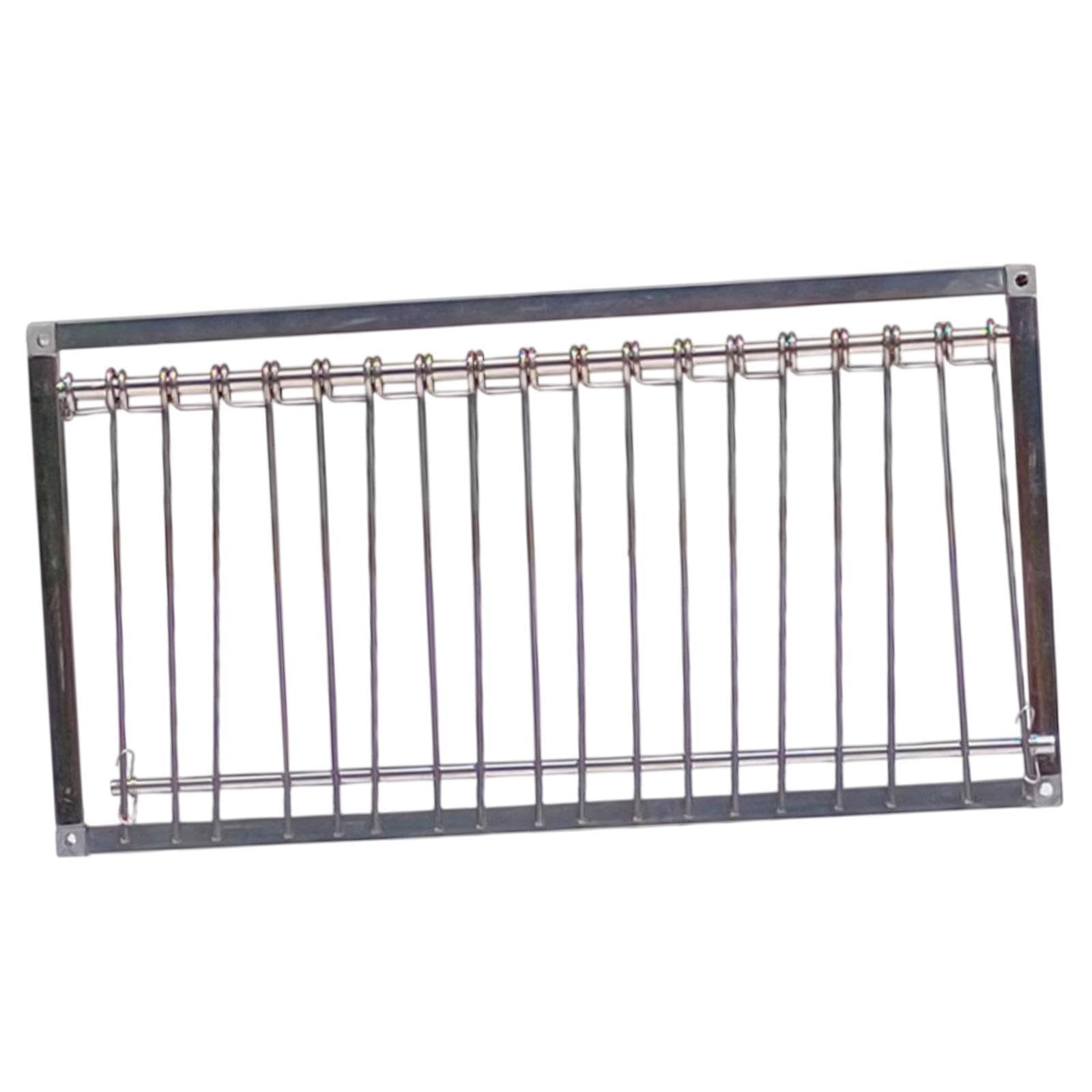Taubentür, Vogelkäfigtür, Vogelzubehör, Drahtrahmen, Taubenfalle für Vögel, Hühner, Rasen, Garten, 50cm
