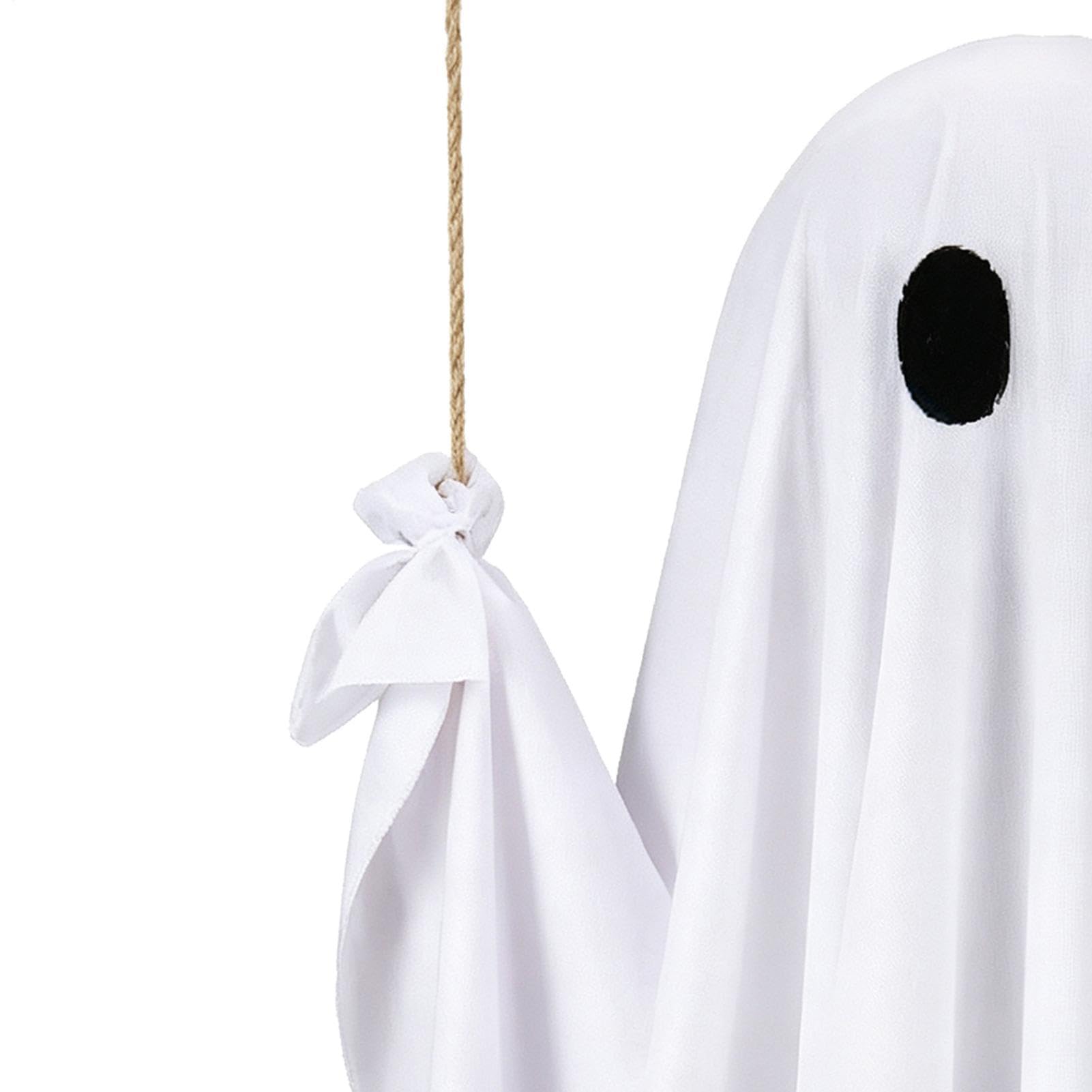 5.25FT Halloween Hanging Swing Ghost con telecomando LED Outdoor Decor