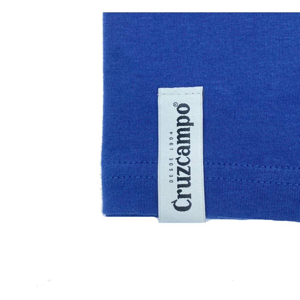 Cruzcampo Cruzampo Pilsen Blue Woman T-Shirt, womens, T-Shirt, 0634438809777, azul, M - Image 2