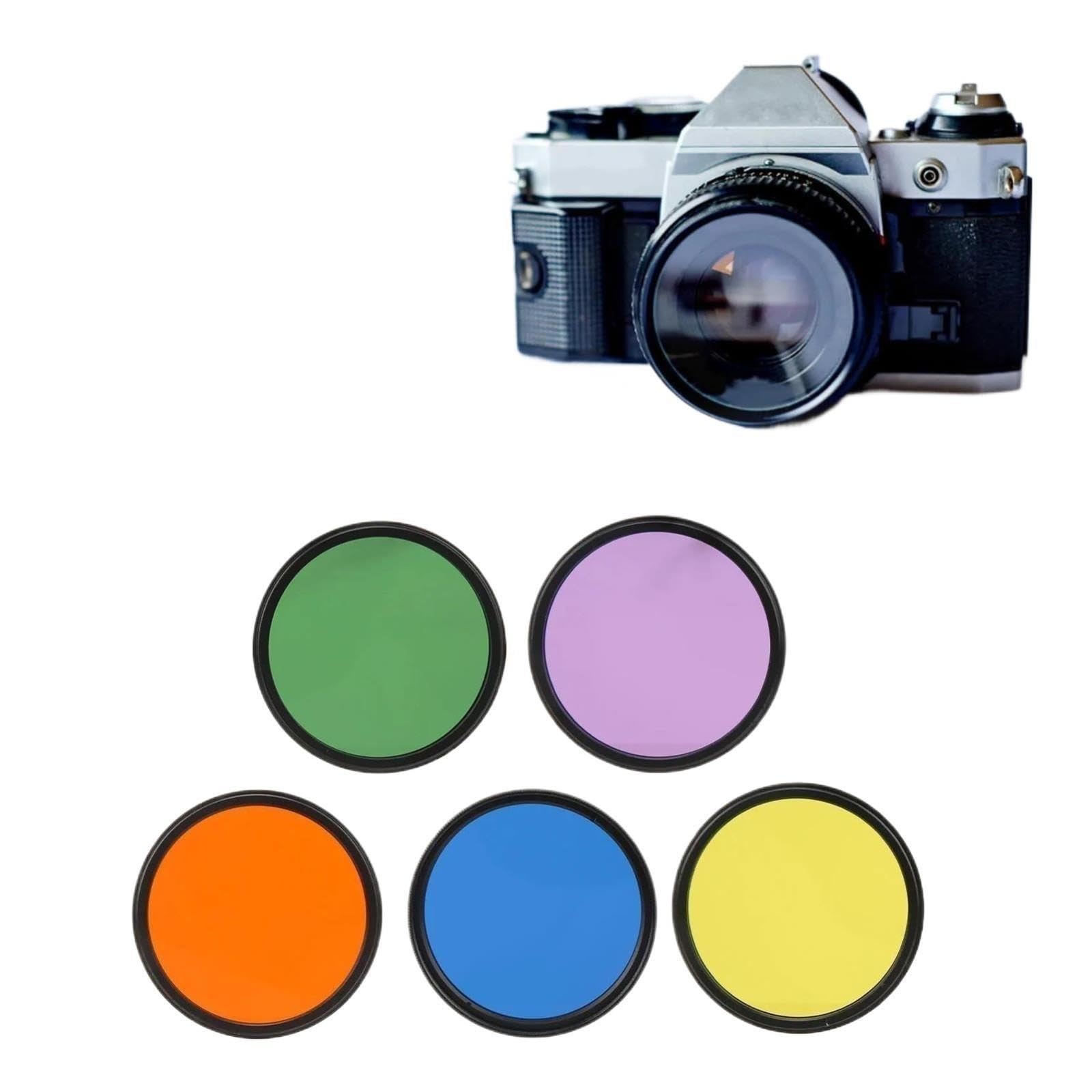 Filtro for obiettivo fotocamera in vetro ottico da 52 mm